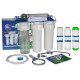 4 stage under-counter water filter, with UF membrane Water Filtration System Aquafilter 