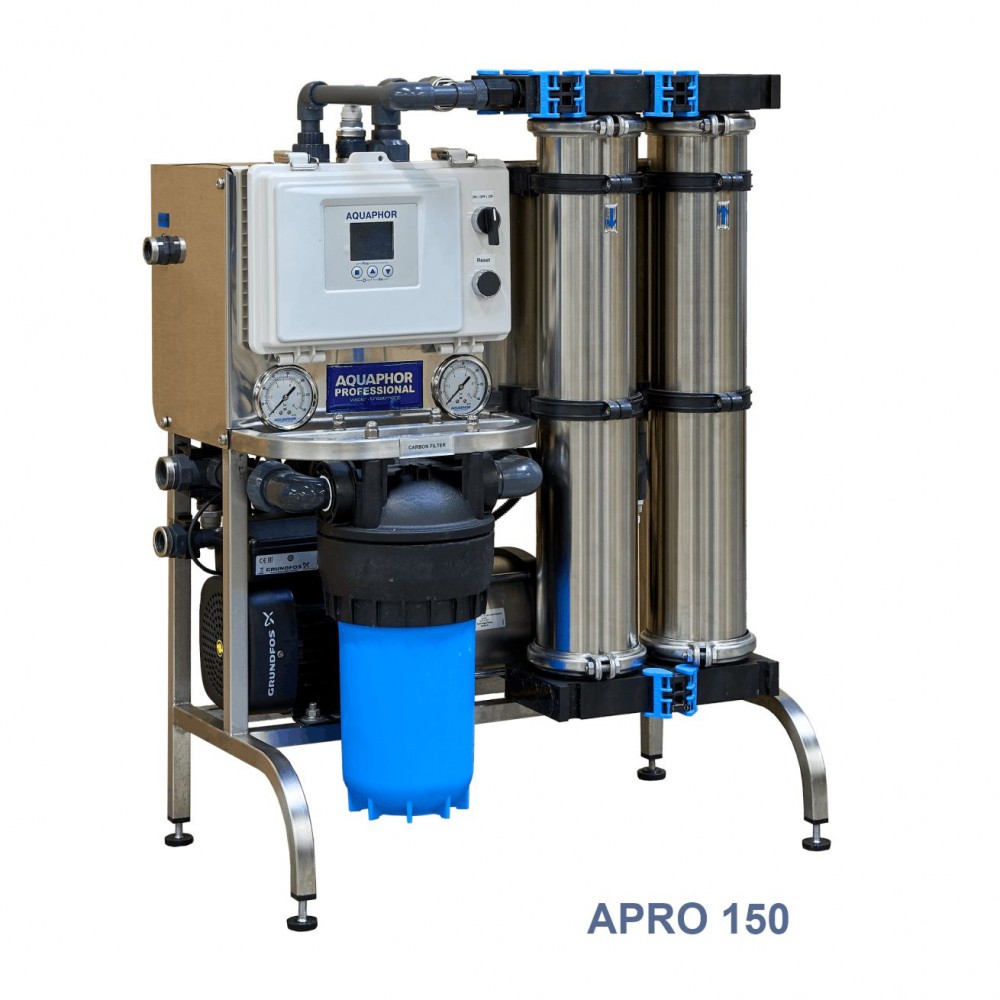 Käänteisosmoosijärjestelmät APRO 150-750 Vedensuodatusjärjestelmät kaupalliseen käyttöön