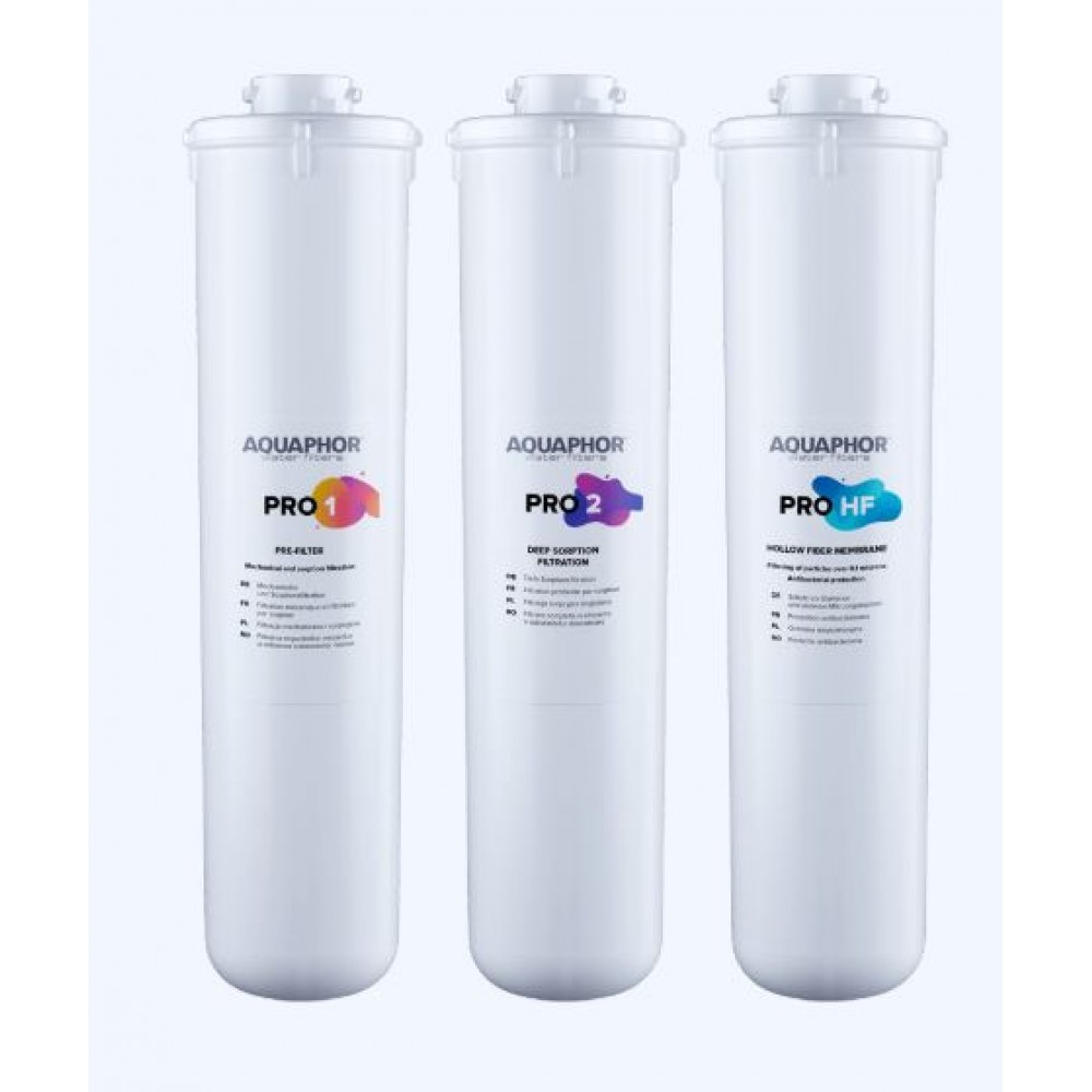 (Crystal ECO H Pro) vahetusfiltrite komplekt 