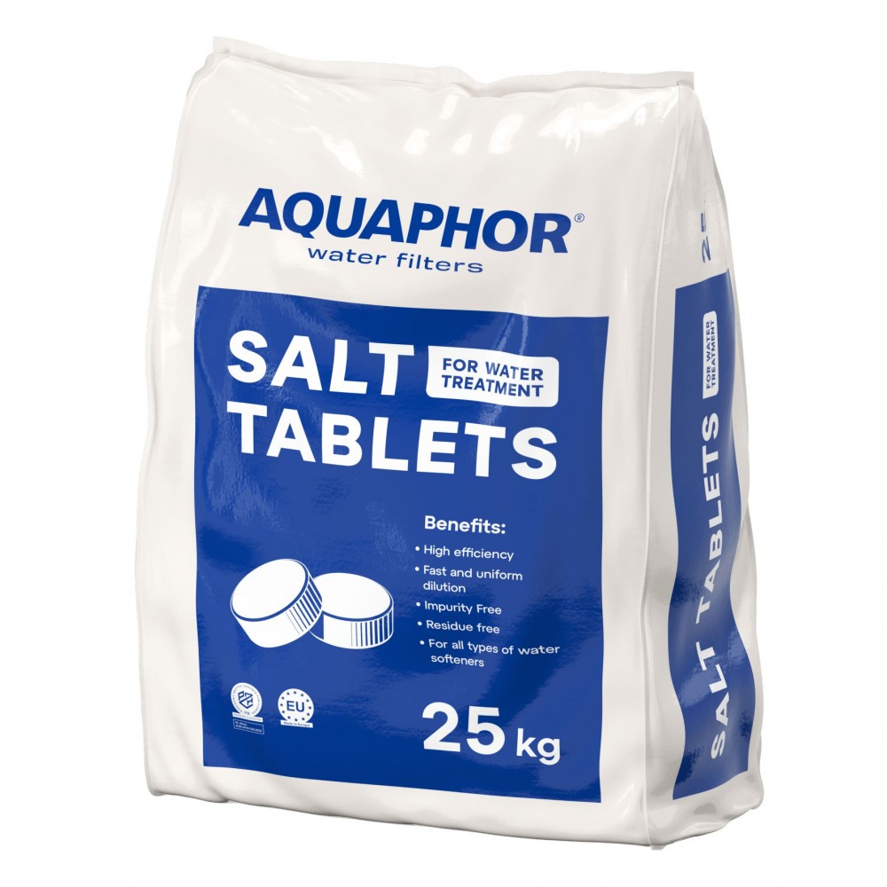 Water softening salt Aquaphor 25 kg Water softeners