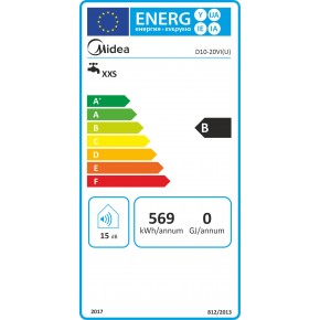 Elektriboiler Midea Salute Xpress 10 Torud üleval Veeboilerid
