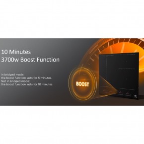 Induction hob 1 Bridge IMK 6041B SP BK Hobs