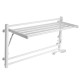 Electric towel heater with timer Laris Astor P8, 1000x540, white, right "ECO" Electric Towel Heaters