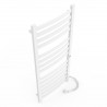 Electric towel heater Atlant Premium P14, 500x1200 White Right, Timer/Programmer Electric Towel Heaters