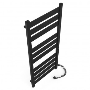 Electric towel heater Gefest Premium P10, 500x1200 Black Right, Timer/Programmer Electric Towel Heaters
