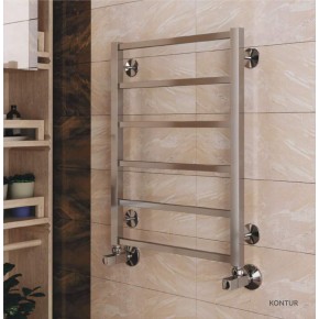 Sample for sale - Towel Warmer KONTUR Satin 530x900/500-1/2" C8 Sell-out