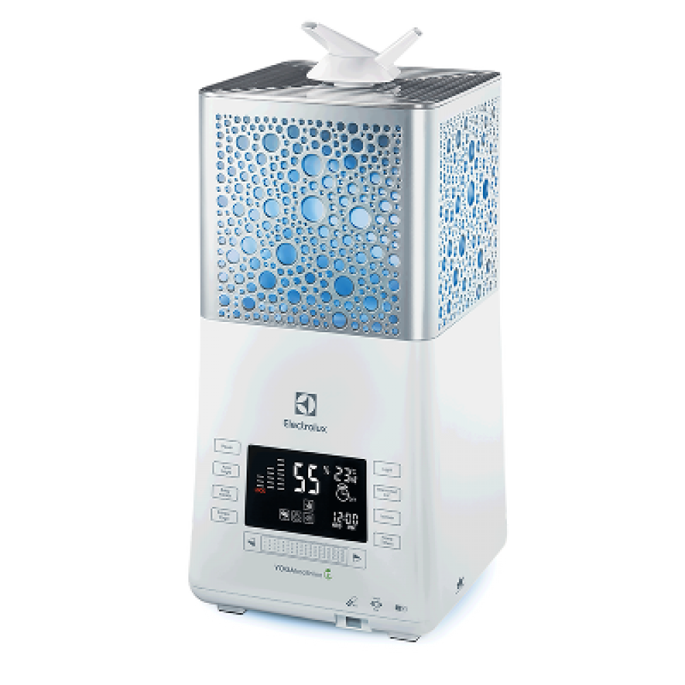 Õhuniistuaja EcoBIOCOMPLEX YOGAhealthline®  Electrolux EHU – 3815D valge  Air humidifiers, washers and dehumidifiers