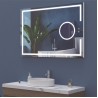 LED mirror Atlanta 120x70cm LED Mirrors