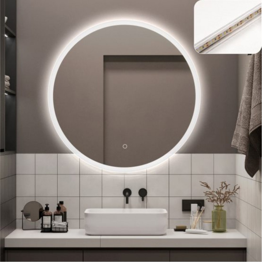 LED mirror Stuttgart 75cm LED Mirrors