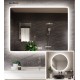 LED-vannitoapeegel Madrid NorDuck, 120x70cm, IP44, Bluetooth-heli