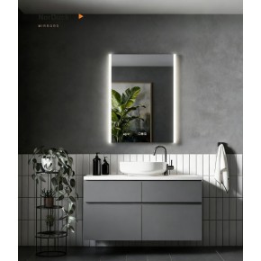 LED-vannitoapeegel Melbourne NorDuck, 50x70cm, IP44, Bluetooth-heli