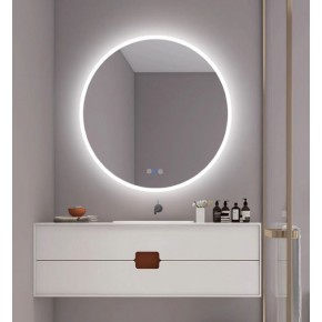 Ümmargune LED-vannitoapeegel Normandy NorDuck, 60cm, IP44, uduvastane funktsioon