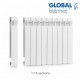 Bimetallic radiator Global Style Plus 500/1, 114W (ΔT 50°C), 575x80x95mm