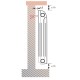 Bimetallic radiator Global Style Plus 500/5, 570W (ΔT 50°C), 575x400x95mm