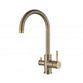 Filtered water kitchen tap Aquasanita Decor 2963 Brass Kitchen Taps
