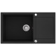 Kitchen sink Tesa 780x500mm Black