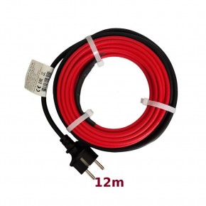 Pipe Frost-Protection Kit HE-TS 12 m, 16 W/m, 192 W Self-regulating Heating Cables