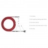 Pipe Frost-Protection Kit HE-TS 15 m, 16 W/m, 240 W Self-regulating Heating Cables
